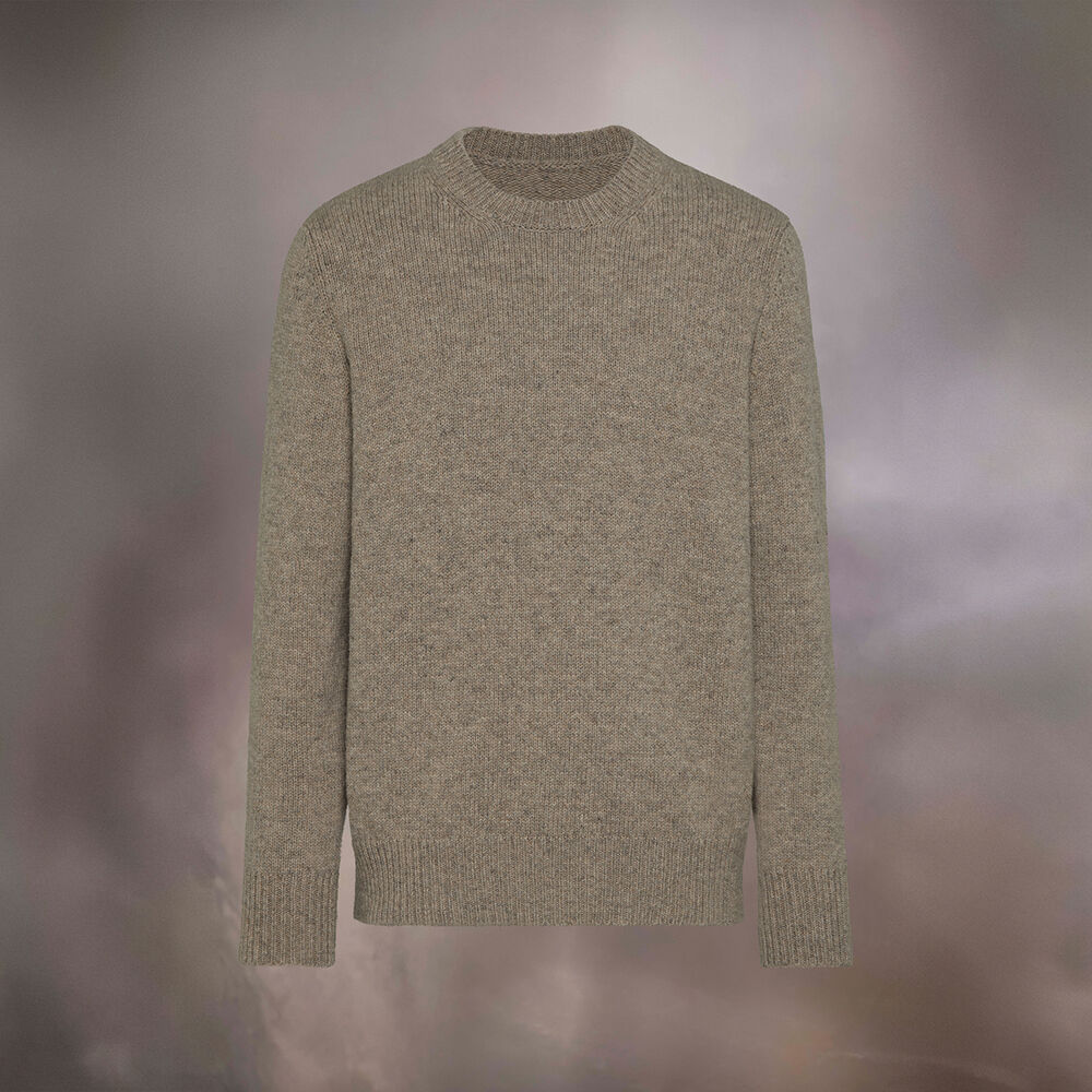 Shetland Wool Knit Sweater